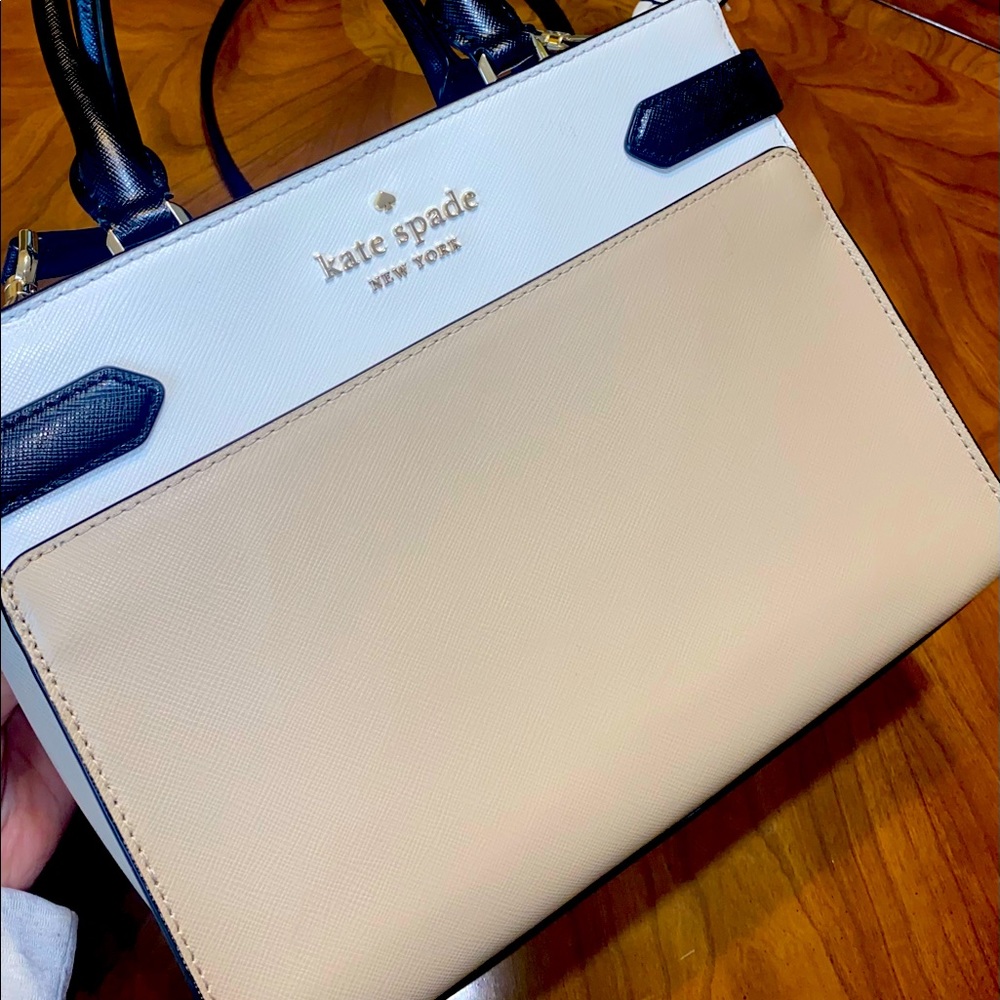 Kate Spade Staci Medium Saffiano Satchel Purse